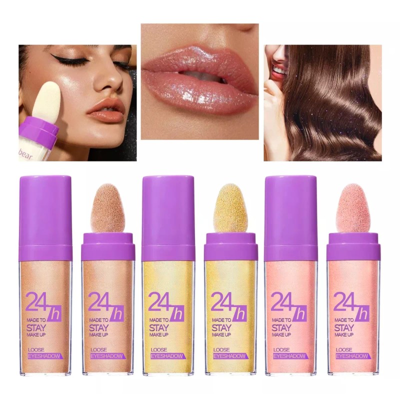 Universo en Linea Iluminador Glitter Rostro Maquillaje Contorno Highlight F