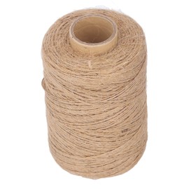 Fafeicy Hilo de Yute de 300M de Longitud y 1mm de Diámetro para Accesorios Artesanales, Decoración del Hogar con Envoltura Simplista