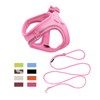 Qianruida Cat Harness, Breathable and Adjustable, Cat Lead with Reflective
