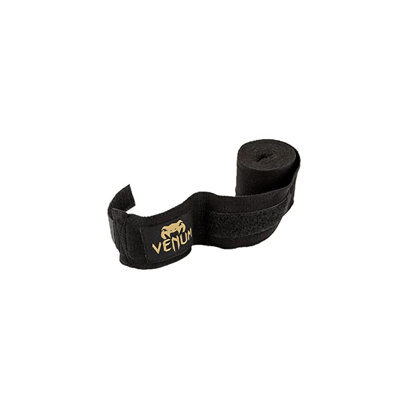 Venum, Kontact Boxing Hand Wraps, Men's, 4.5m, Black/Gold
