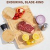 DYTesa Bamboo Cutting Board 16x10x1 inch with Juice Groove -