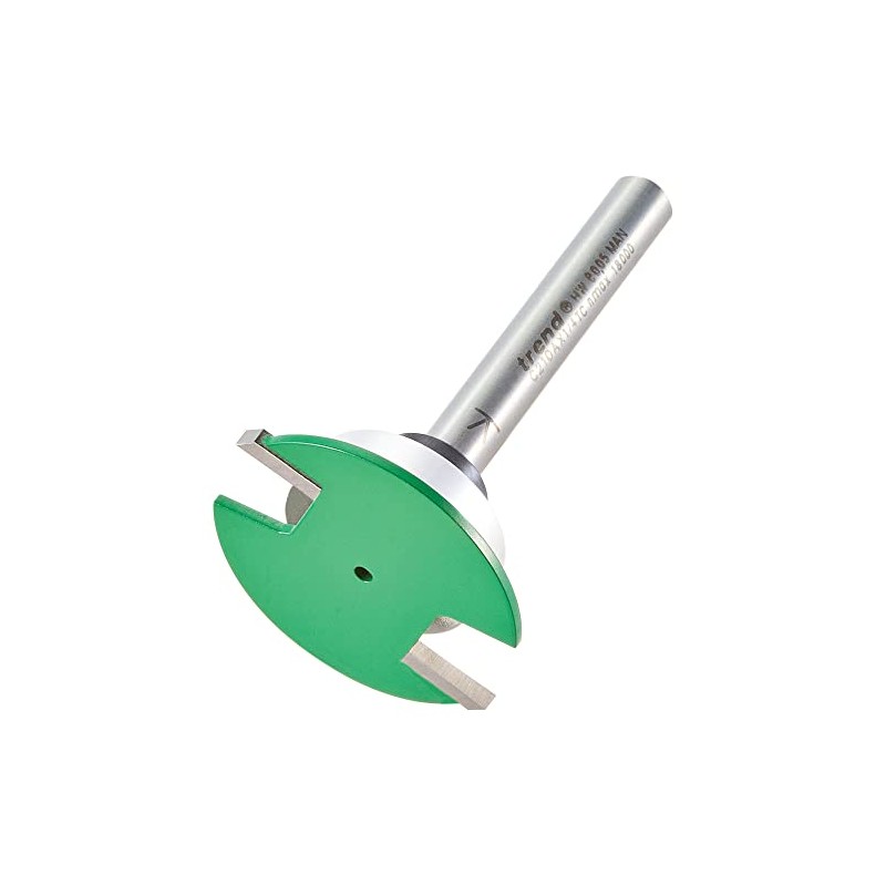 Trend CraftPro Weatherseal Groover Router Cutter Bit, 1/4 Inch Shank,