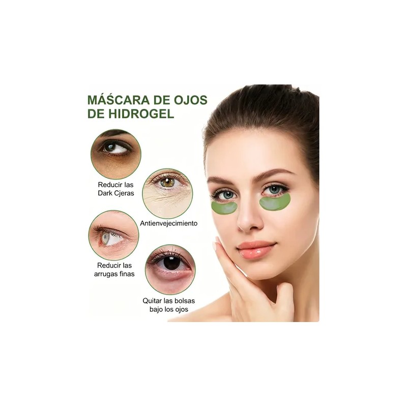 120pz Parches Ojos Algas Marinas Ojeras Bolsas Hidratantes