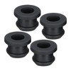 QUARKZMAN 4pcs Snap Rubber Grommet Connector Mounting Diameter 10.5mm ID