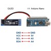 0.91inch I2C OLED Display Module I2C SSD1306 OLED Display Module