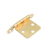 Renovators Supply Manufacturing Solid Brass Cabinet Door Hinge With Hardware