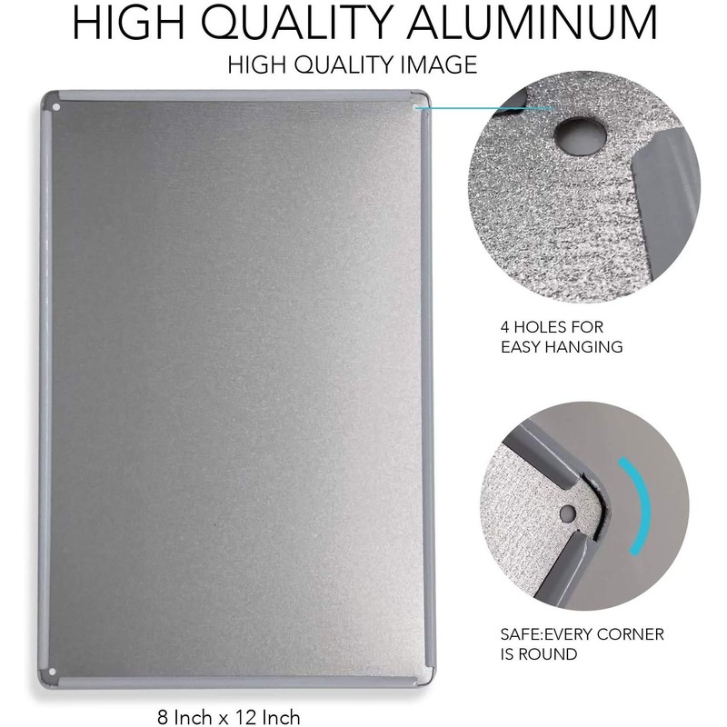 SMARTAIAN Bathroom La Douche Wall Sign Vintage Metal