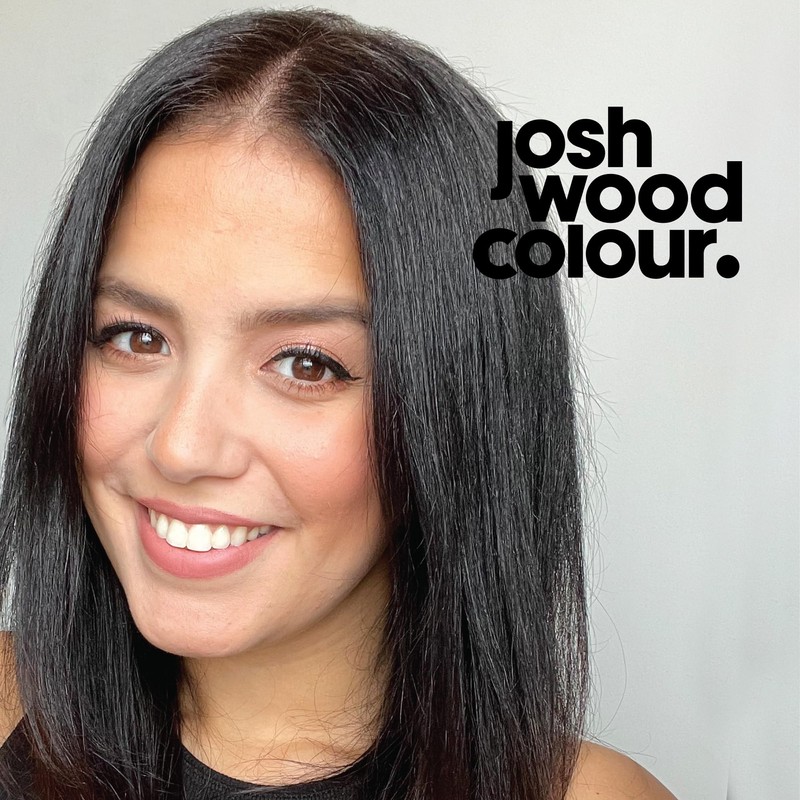 Josh Wood Colour Dark Brown Blending Brush Duo Bundle Grey
