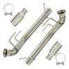 PHILTOP CatBack Exhaust System Replacement for 2011-2014 Mustang 5.0L, 2011-2012
