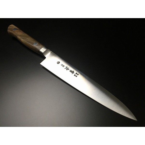 Father's Day Gift Tokyo Metropolitan Central Available NEXT aritsugu A Alloy Steel Rim with from Slicing Knife 140 mm Name put 庖丁 Knife knife