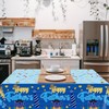 Fathers Day Tablecloth 3 Pack Plastic Happy Father’s Day Decorations