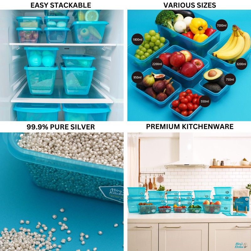 Miras Kitchen Miracle Box Food Container and Spoil Prevention for