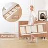 GameGem 4 Step Ladder Folding Step Stool with Wide Anti-Slip