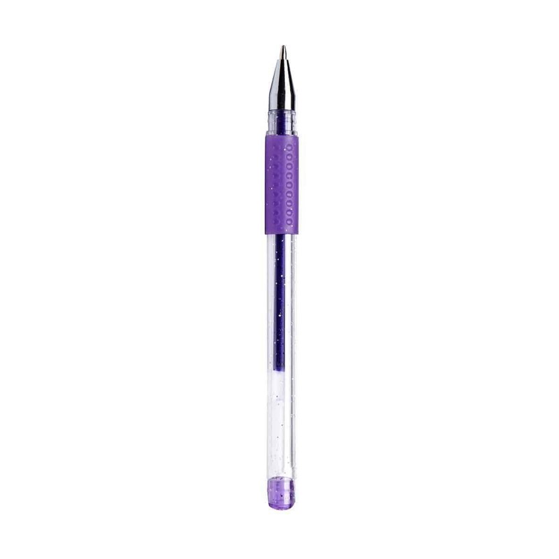 KINGART 400-30 GLITTER Rollerball GEL PENS, 30 Sparkling Colors with