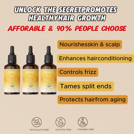 Buiiti Batana Oil with Rosemary - 30 mL Haircare for Nourishing Scalp & Detoxing for Strong, Healthy Hair - Batana oil: 3PCS(Afforable & 90% People Choose)