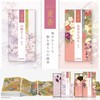 Kameyama Flower Incense Sticks, Scented Sandalwood Sakura, Approx. 3.5 oz