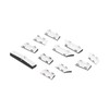 11pcs A/C Heater Button Cap Covers 61319313922 Replacement for 5