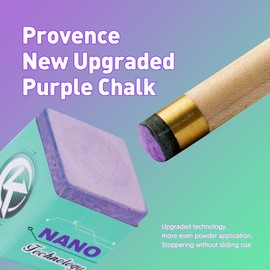 KONLLEN Billiards Chalk Professional Chalk Nano Technology Tournament Dedicated for National Billiards Players（Outstanding Performance,Reduce Miscue,Durable,Low Deflection）