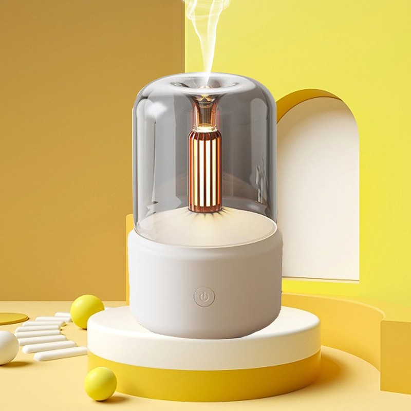 Candlelight Lamp Aromatherapy Machine Cold Air Aromatherapy Diffuser Automatic Shutdown