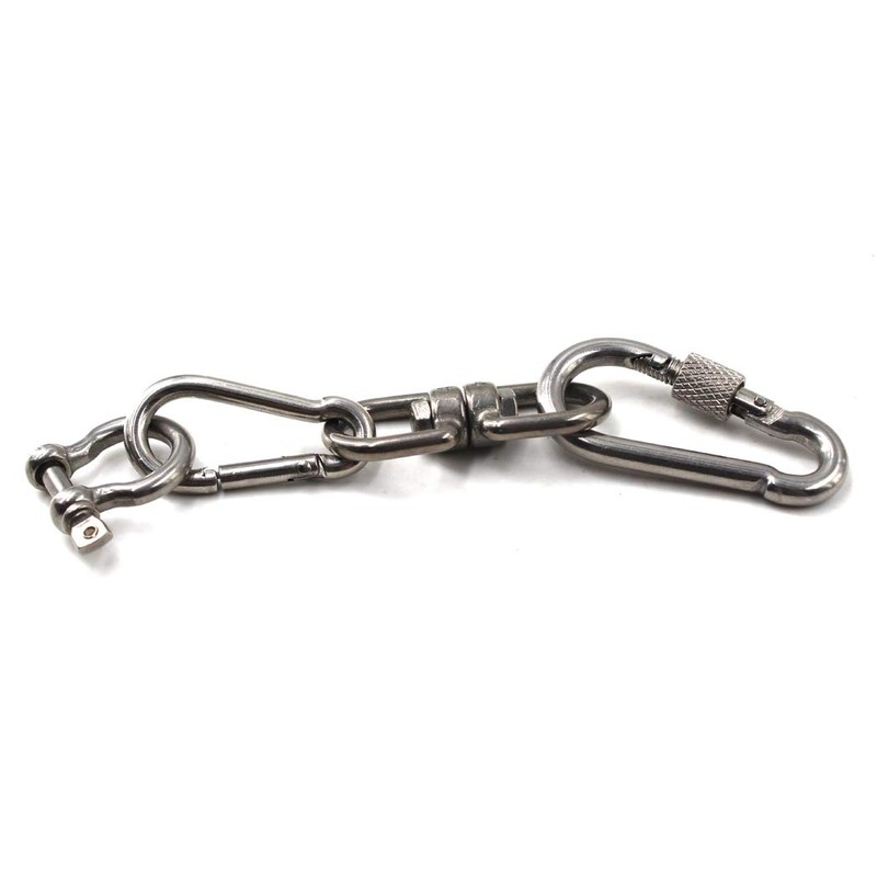 M6 D Ring Shackle Boat Anchor Shackle 304 Stainless Steel