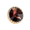 Craftisum Decorative Red Rhinestone Resin Sewing Shank Buttons 50 pcs