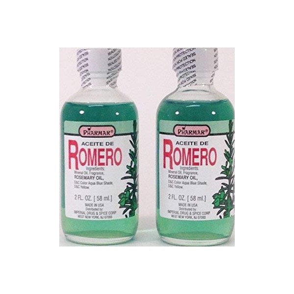 Aceite De Romero 2 Oz. Rosemary Oil 2-PACK Pharmark