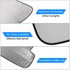 HIRUFAIT Windshield Sun Shade for S-ubaru Outback 2020 2021 2022