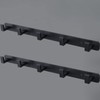 Vanloory Coat Rack, Heavy Duty Stainless Steel 5 Tri Coat