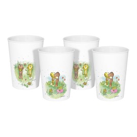 Geda Labels Janosch Kids Drinking Cups Set of 4 330 ml Polypropylene
