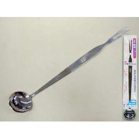 Antibacterial 18-8 Tasting Spoon D Type 5ml Spoon & Fork 2010100