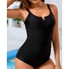 Dipinon Tankini Tops for Women Swimsuits Top Only Tummy Control