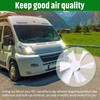 2 Pack 6“ Replacement White Vent Fan Blades for RV