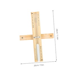 Ciieeo 10 Wooden Timer Sand Clock for Sauna Kitchen Use Classic Decorative Timer with Design Household for Focus and Efficiency