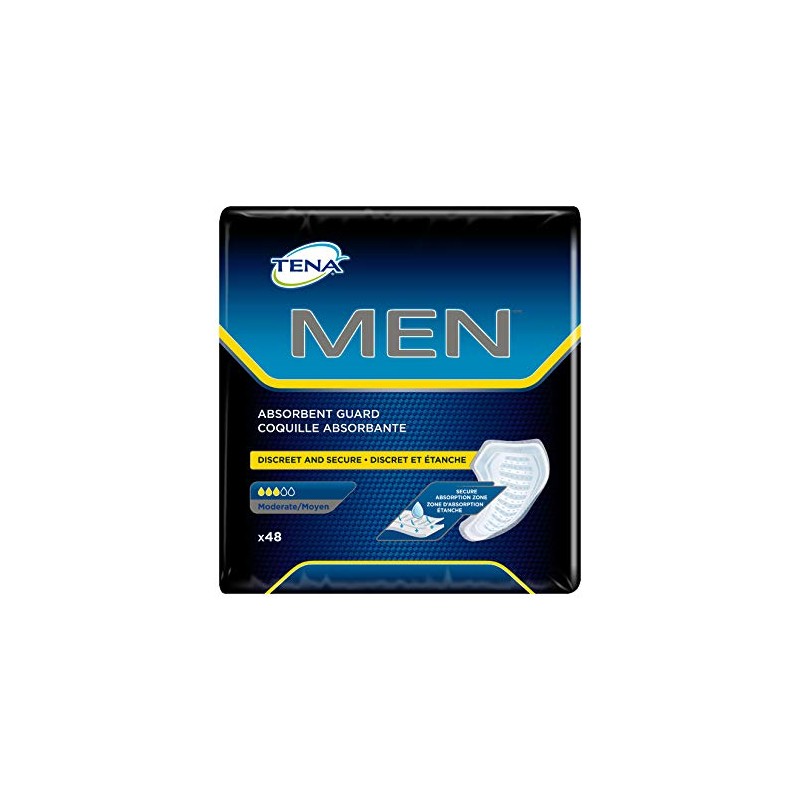 TENA Tena Men Incontinence Guards for Men, 48 Count