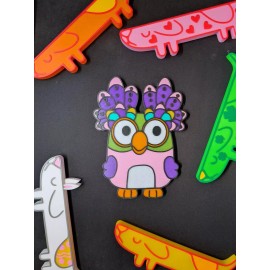 Large Chattermax Bluey Inspired Collectable Toy Figurine Decoration Gift