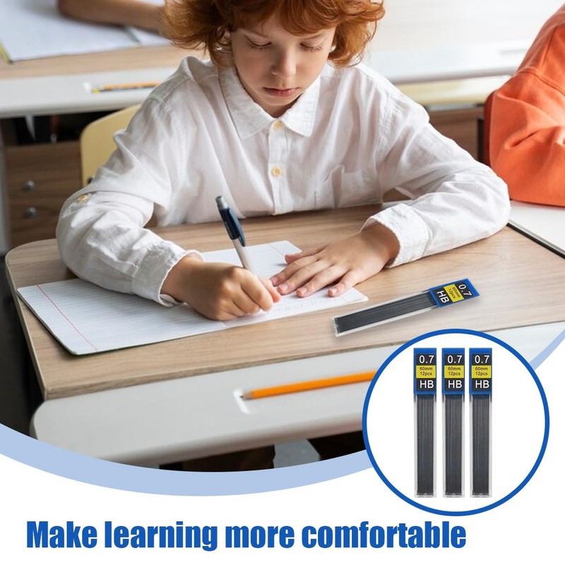 XPEX 0.7mm Pencil Lead for Smooth and Clear Writing -