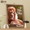 VCK 18x24 Poster Frame Brown Walnut - 3 Pack, Exclusive