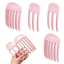 4 Stück Haarvolumenclip, Volumenclip, Haarwurzel Lifting Clips, Ansatz Volumen Clips, Hair Clips, Große Haarklammer Feste Stirnhaarnadel, Haarstyling-Werkzeuge, für Männer und Frauen, Rosa