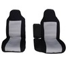 Priprilod 2Pcs Front Black & Gray Cloth 60/40 High Back