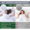 Caroline Shatuik Mattress Protector Single Bed Fitted Extra Deep -