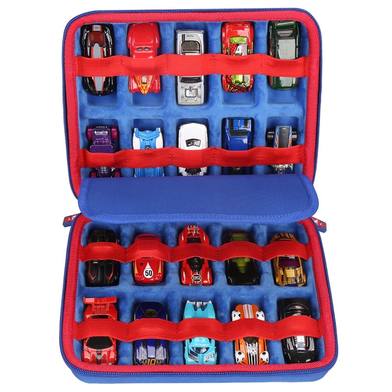 Mchoi Hot Wheels Case Storage for 20 Cars, Toy Car
