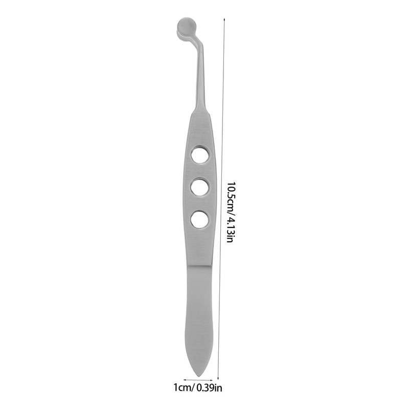 Ipetboom Gland Massage Tweezers Eye Remover Tool Eyelid Tweezers Round
