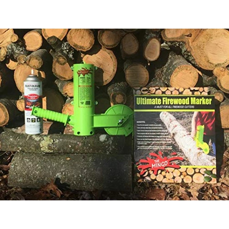 The Mingo Marker Firewood Measuring Tool - Chainsaw Firewood Marking
