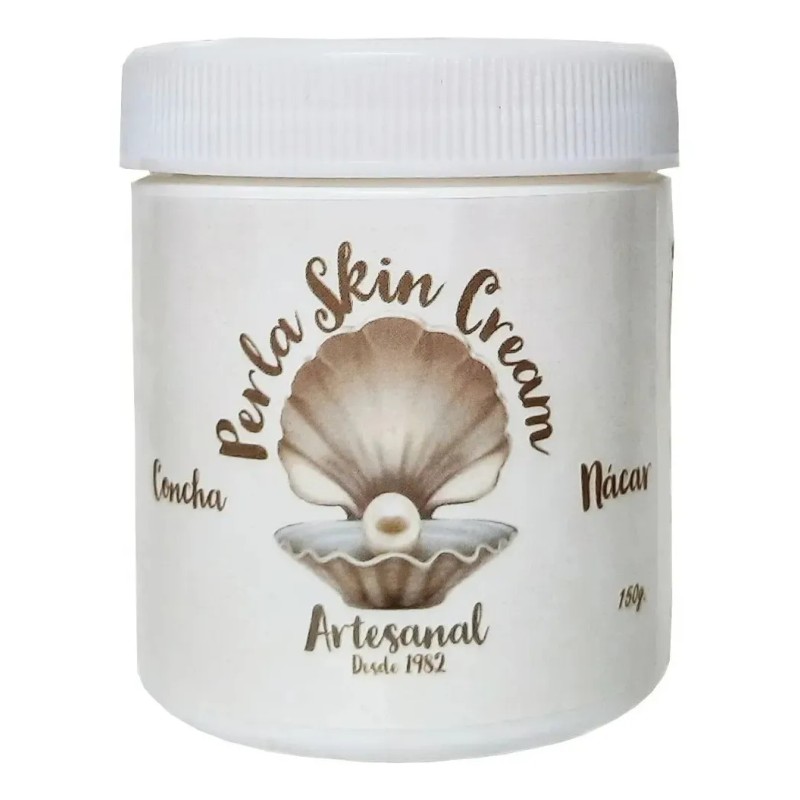 Crema Concha Nácar Natural 100% 2 Frascos 300g