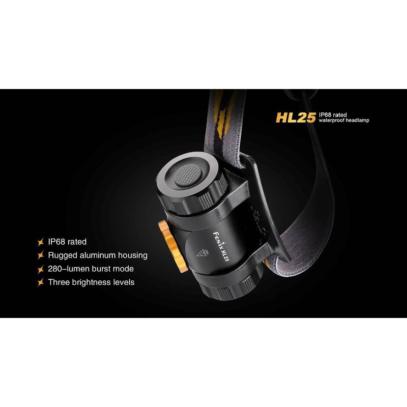 Fenix HL25 280 Lumen Light Weight CREE XP-G2 R5 LED