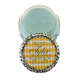 1 X Resort Tyler 22 oz Large Scented 2-Wick Jar Candle