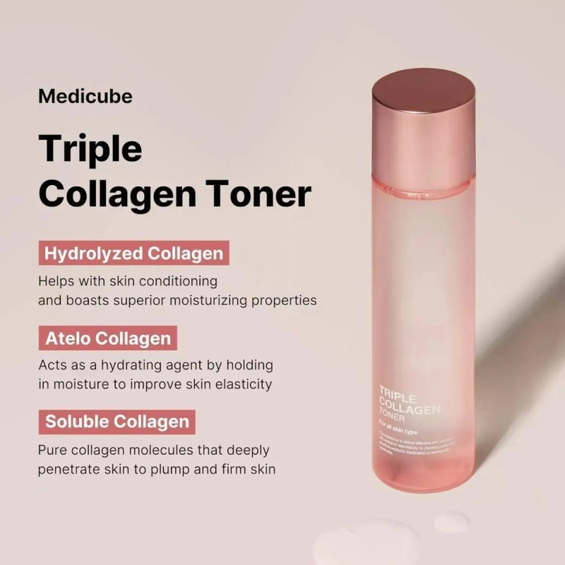 Fd Tonic Of Collagen Triple Medicube - Colágeno Hidrolizado