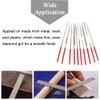 Mesee 10pcs Mini Diamond Needle File Set Stone Hardened Alloy