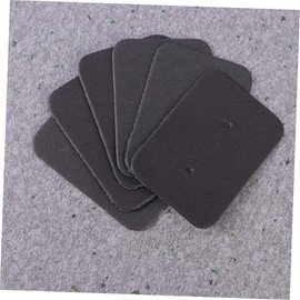 KONTONTY 100pcs Earring Cards Black Kraft Paper Tags for Earring Display for and Jewelry Organization Versatile Use for Pricing and Scrapbooking