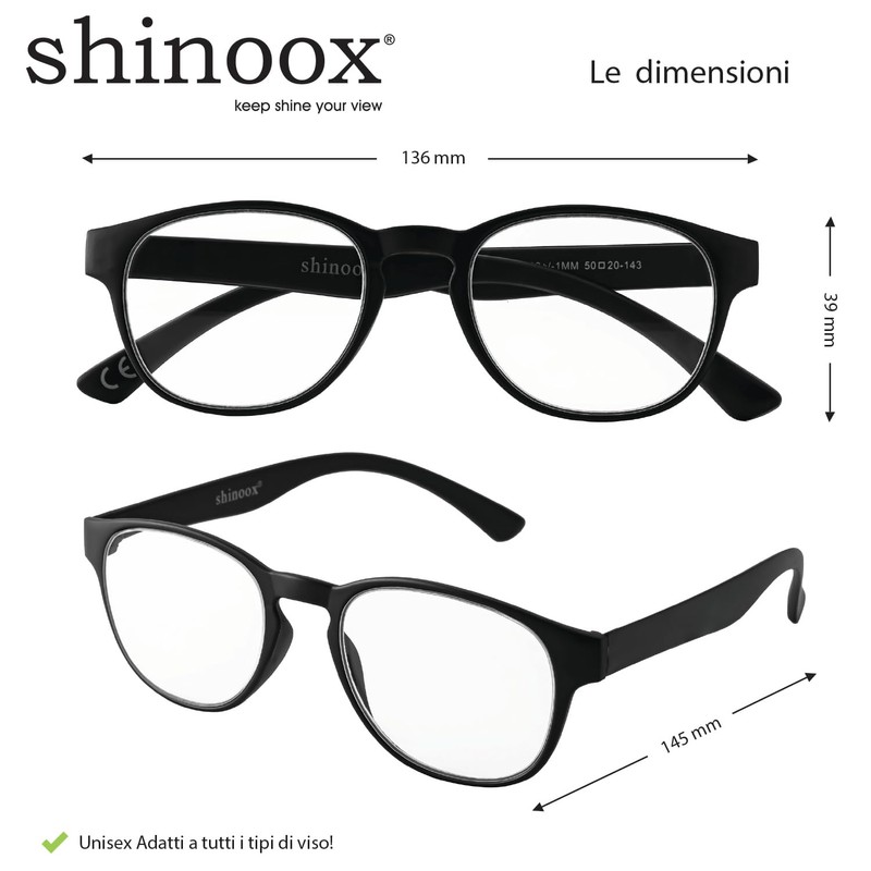 Shinoox Soho Blue Block Reader +1-100 g